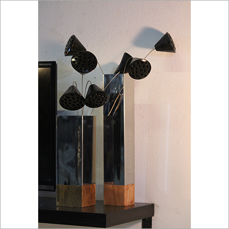 Metal Table Vase