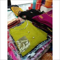 Ladies Readymade Suits - Premium Quality Fabric, Varied Sizes And Designs, Sparkling Embellishments, Lightweight, Fade Resistant, Seamless Finish