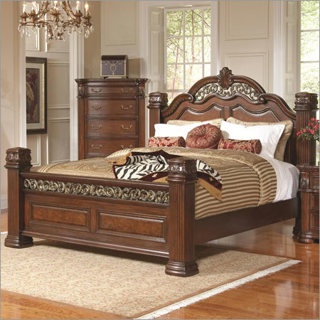 Wooden Double Bed