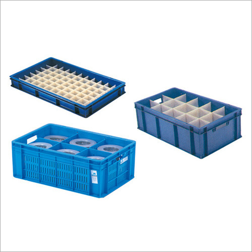 Multi Color High Density Plastic Crate