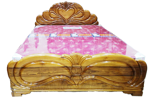 Machine Made Designer Wooden Bed