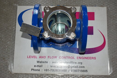 Flapper Type Slow Flow Indicator