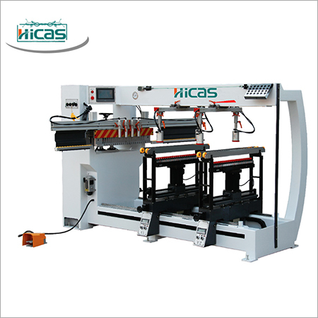 Panel Furniture Double Rows Boring Machine By SHANDONG HICAS MACHINERY (GROUP) CO., LTD.