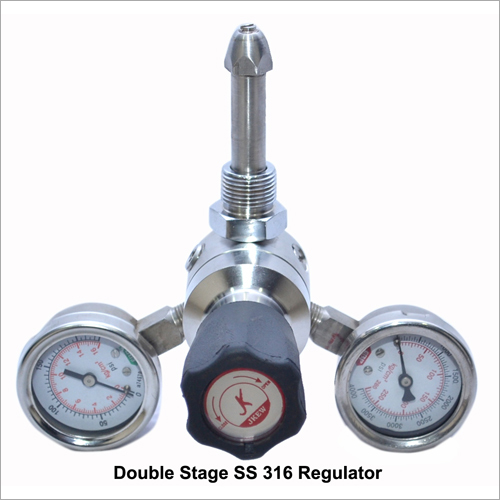 Double Stage SS 316 Regulator