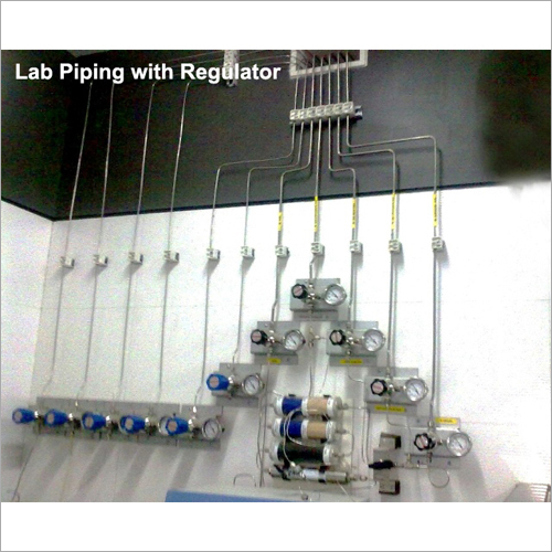 Lab Piping with Regulator