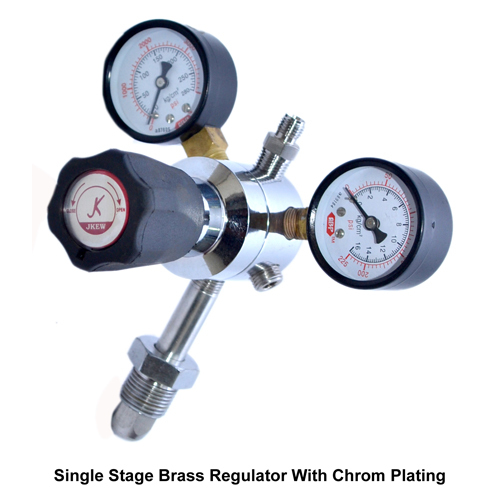 Single Stage Brass Regulator With Chrom Plating
