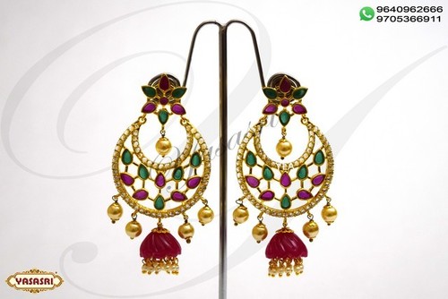 Golden Ladies Designer Earrings