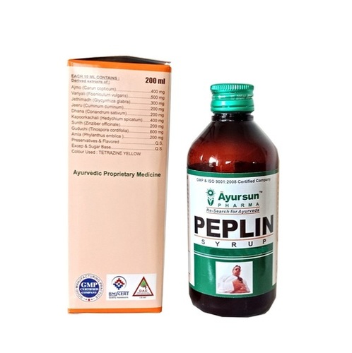 Ayurvedic Tablet For Enzyme - Peplin Syrup