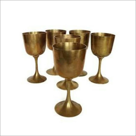 Yellow Metal Glass