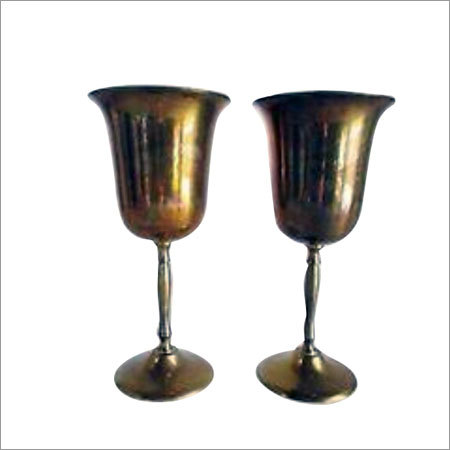 Gold Decorative Metal Glass