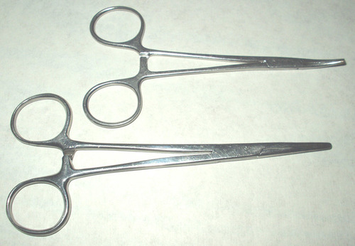 Steel Mosquito Clamp Scissors