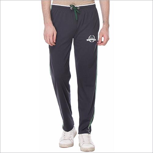 Basic Trackpants - Cotton Blend, Full Length, Dark Grey | Drawstring Closure, Soft Fabric, Breathable, Durable, Comfortable Fit
