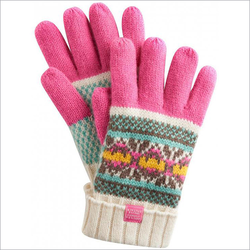 Ladies Woolen Hand Gloves