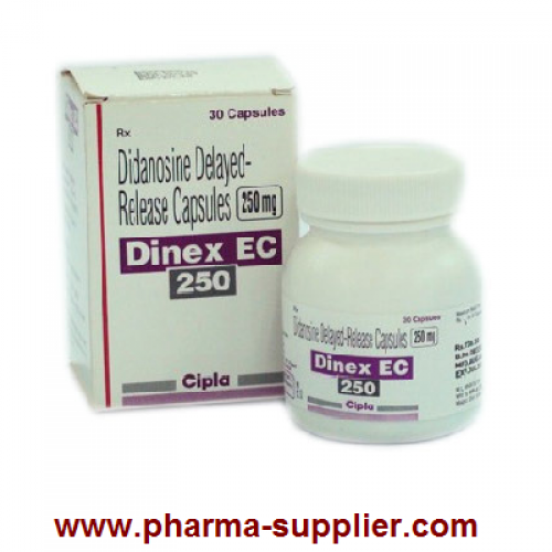 Didanosie Delayed - Release Capsules 250mg (Dinex EC)