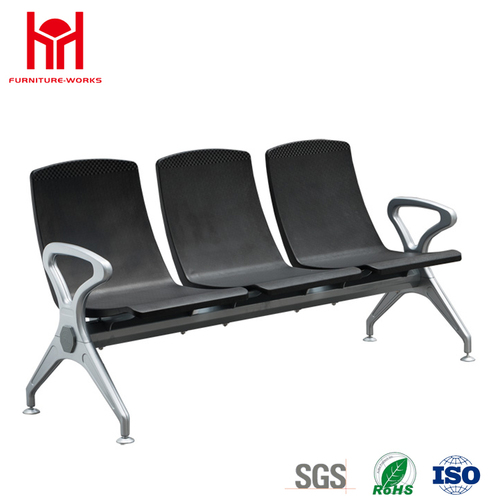 Hot sale high quality fashion 3 Seat PU padded waiting chair for Airport
