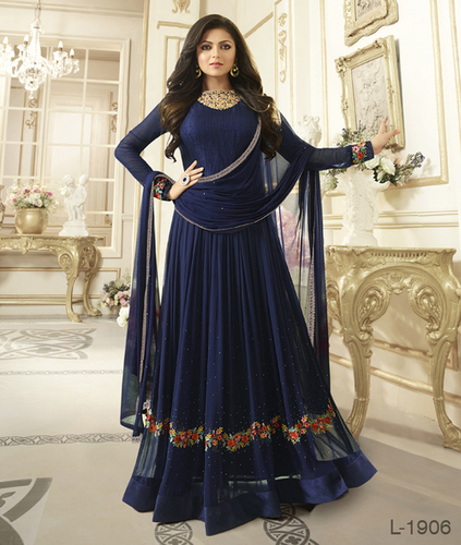 Velvet Designer Salwar Suit