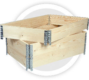 Wood Pallet Collar By DHIMAN PALLETS & SAW MILLS