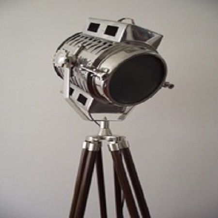 Wooden Tripod Spot Light