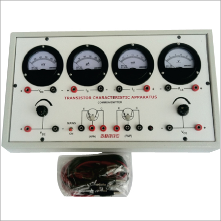 Characteristics Of A NPN & PNP Transistor In Common Emitter