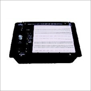 Bread Board Trainer with Power - Solder-Less Bread Board, DC Power Supply, Short Circuit Protection | Basic Logic Gates, LED Indicators, Pulse Generator