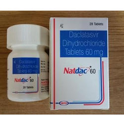 Daclatasvir Dihydrochloride Tablets 60 mg (Natdac By UNIVERSAL HEALTHCARE & SUPPLIERS