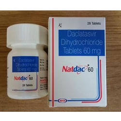 Daclatasvir Dihydrochloride Tablets 60 mg (Natdac)