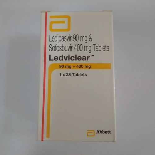 Ledipasvir 90 mg and Sofosbuvir 400mg Tablets (Ledviclear)