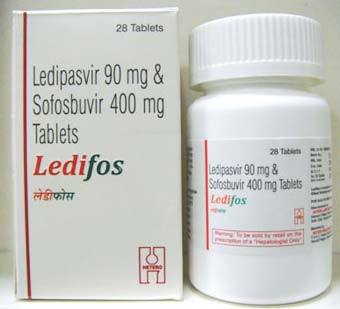 Ledipasvir 90 mg and Sofosbuvir 400 mg Tablets (Ledifos By UNIVERSAL HEALTHCARE & SUPPLIERS