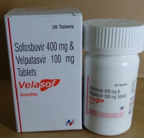 Sofosbuvir 400 mg and Velpatasiv 100 mg Tablets (Velasof)