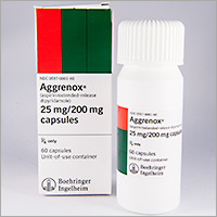 Capsules Aggrenox Keep Dry & Cool Place