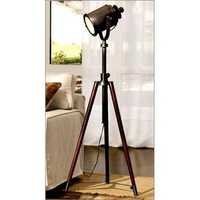 Black & Brown Photographers Tripod Floor Lamp