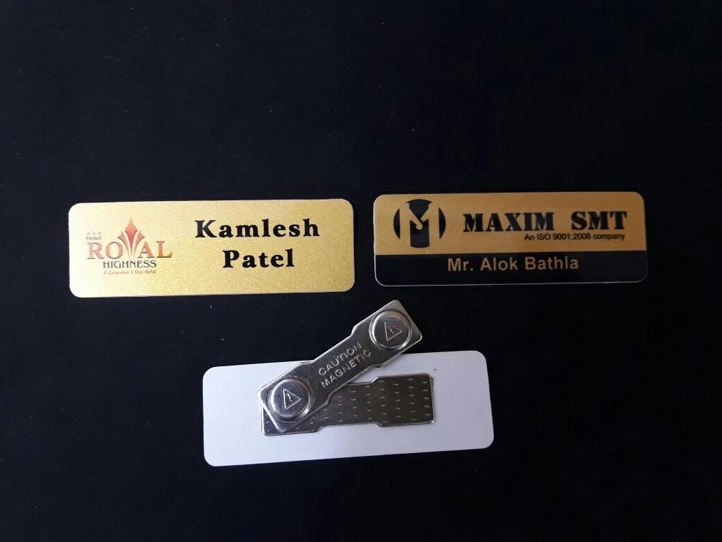 Magnetic Name Badge