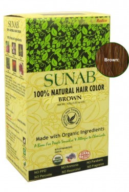 Brown Natural Hair Color