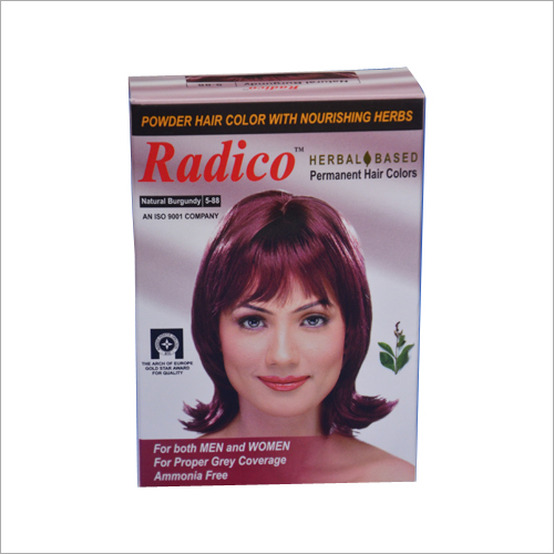 Burgundy Permanent Hair Color