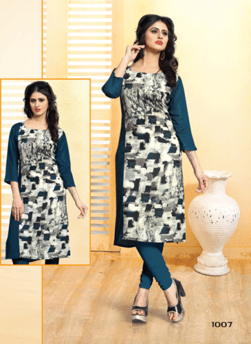 gown type kurti images