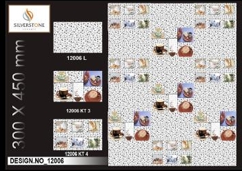 Kitchen Wall Tiles 300x450mm