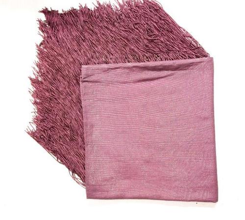More Than One Solid Color Tassels Scarf