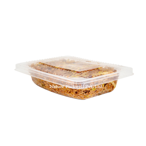 Rectangular container