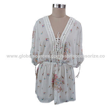 White Ladies Fancy Kaftan