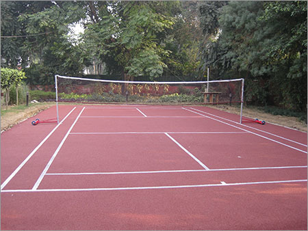 Badminton Court Synthetic Flooring
