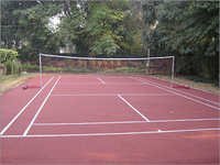Badminton Court Synthetic Flooring