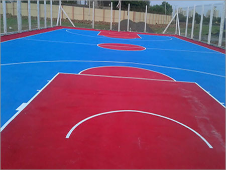 Synthetic Basketball Court
