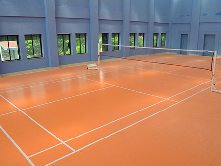 PVC Synthetic Badminton Courts