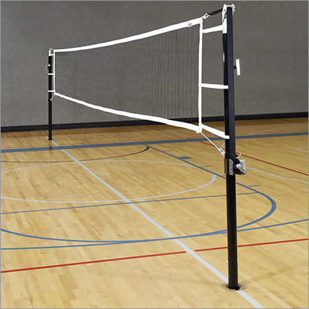 Volleyball Net And Pole By UNIQUE SPORTS FLOORING SYSTEMS