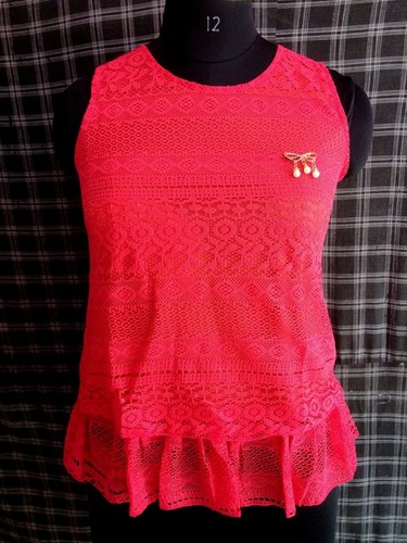 As It The Same Pink Colors Girls Tops