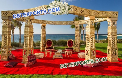 Open Wedding Mandap Decoration