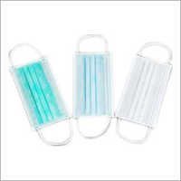Disposable Mouth Mask - Non-woven Fabric, 17.5x9.5cm, Light Blue | 2-layered, 80% Filtration, Foldable, Comfortable Fit