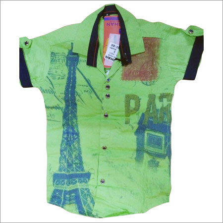 Half Sleeves Kids Shirt