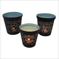 T Light Round Candle Holder
