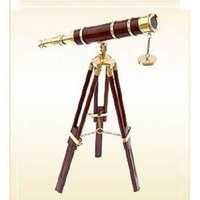 Reliable Functioning Brass Antique Telescope